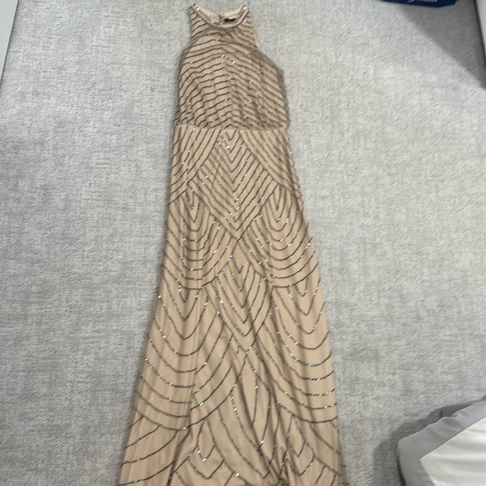 Women’s Adrianna Pappel gown size 4 worn once